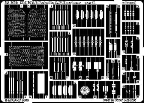 Eduard Details 1/35 Armor- M109A6 Paladin for ITA