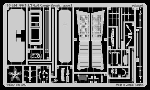 Eduard Details 1/35 Armor- 2.5 6x6 Cargo Truck for TAM