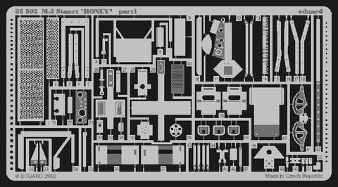 Eduard Details 1/35 Armor- M3 Stuart Honey for ACY