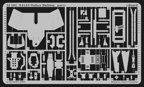 Eduard Details 1/35 Armor- M41A3 Walker Bulldog for AFV