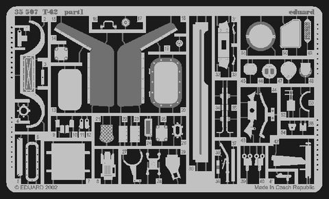 Eduard Details 1/35 Armor - T62 for TAM