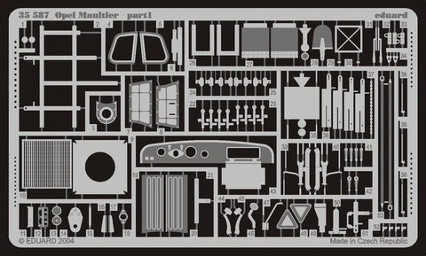 Eduard Details 1/35 Armor- Opel Maultier for ITA