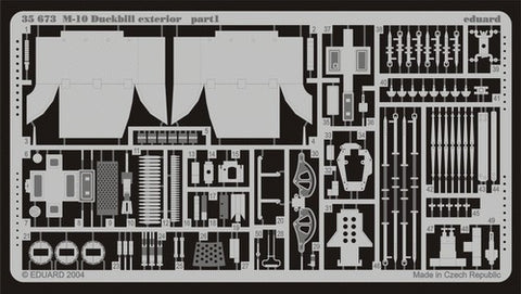 Eduard Details 1/35 Armor- M10 Duckbill Exterior for ACY