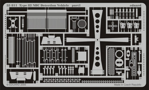 Eduard Details 1/35 Armor- Type 82 NBC Detection Vehicle for TSM