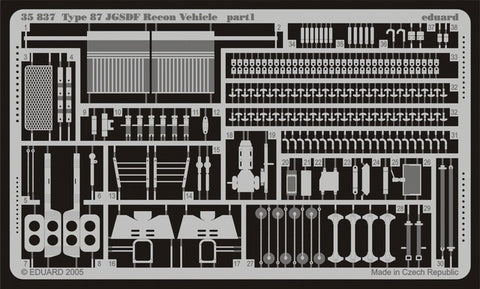 Eduard Details 1/35 Armor- Type 87 JGSDF Recon Vehicle for TSM