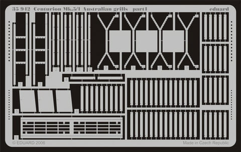 Eduard Details 1/35 Armor- Centurion Mk 5/1 Australian Grills for AFV