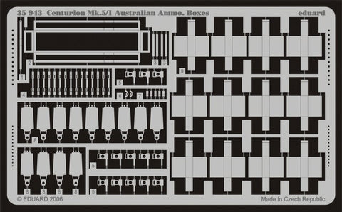 Eduard Details 1/35 Armor- Centurion Mk 5/1 Australian Ammo Boxes for AFV