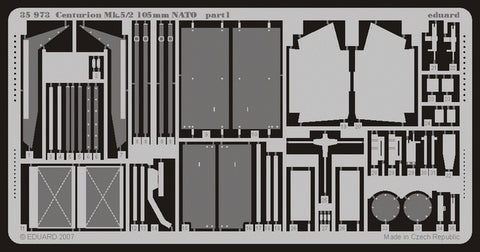 Eduard Details 1/35 Armor- Centurion Mk 5/2 105mm NATO for AFV