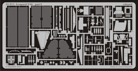 Eduard Details 1/35 Armor- Leopard 2A6 for ITA & RVL