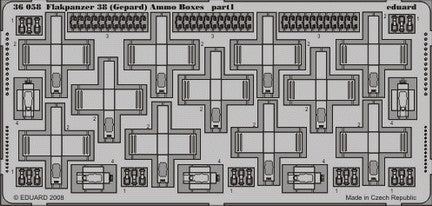 Eduard Details 1/35 Armor- Flakpanzer 38 (Gepard) Ammo Boxes for ITA