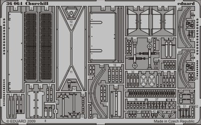 Eduard Details 1/35 Armor- Churchill for AFV