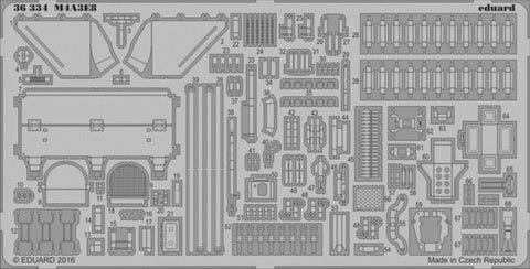 Eduard Details 1/35 Armor- M4A3E8 for TAM