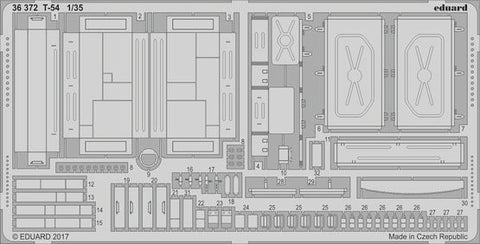 Eduard Details 1/35 Armor - T54 for MNA