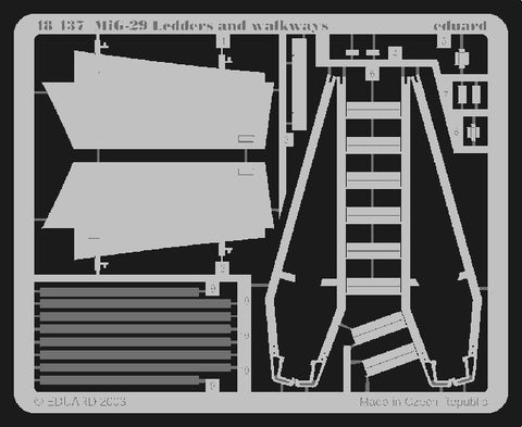 Eduard Details 1/48 Aircraft- Mig29 Ladders & Walkways for ACY