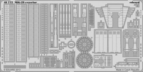 Eduard Details 1/48 Aircraft- MiG29 Exterior for LNR