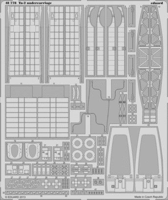 Eduard Details 1/48 Aircraft- Tu2 Undercarriage for XTL