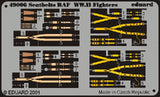 Eduard Details 1/48 Aircraft- Seatbelts RAF WWII (Painted)