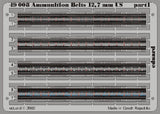 Eduard Details 1/48 Aircraft- US 12,7mm Ammunition Belts (Painted)