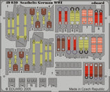 Eduard Details 1/48 Aircraft- Seatbelts German WWI (Painted)