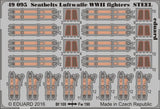 Eduard Details 1/48 Aircraft- Seatbelts Luftwaffe Steel Fighter WWII (Painted)