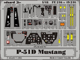 Eduard Details 1/48 Aircraft- P51D for TAM (Painted)