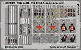 Eduard Details 1/48 Aircraft- Mk GRU7A F14A Seat Detail Set for HSG (Painted)