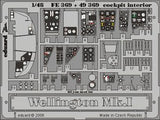 Eduard Details 1/48 Aircraft- Wellington Mk I Cockpit Interior for TSM (Painted)