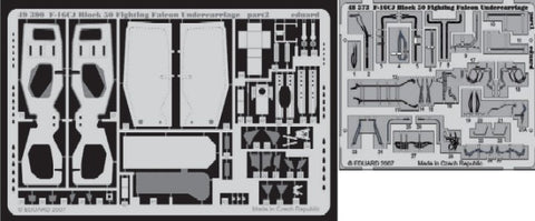 Eduard Details 1/48 Aircraft- F16CJ Block 50 Undercarriage for TAM (Painted)