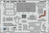 Eduard Details 1/48 Aircraft- Spitfire Mk VIII for EDU (Painted)