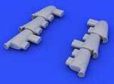 Eduard Details 1/48 Aircraft- Hurricane Mk I Exhaust Stacks for ARX (Resin)