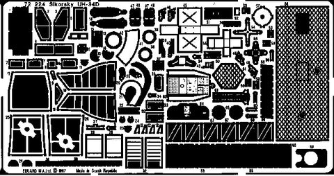 Eduard Details 1/72 Aircraft- H34 for ITA