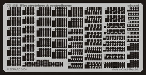 Eduard Details 1/72 Aircraft- Wire Stretchers & Control Horns