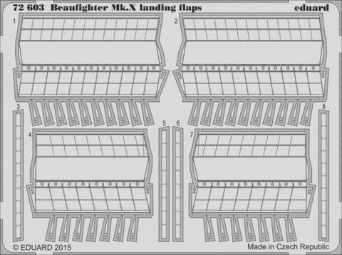 Eduard Details 1/72 Aircraft- Beaufighter Mk X Landing Flaps for ARX