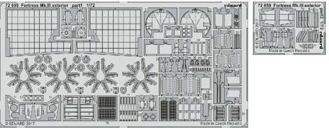 Eduard Details 1/72 Aircraft- Fortress Mk III Exterior for ARX