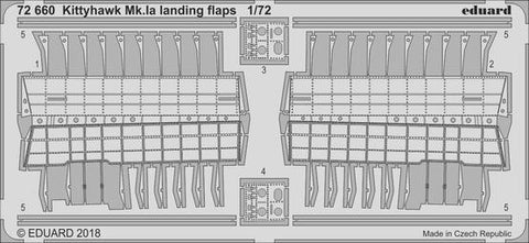 Eduard Details 1/72 Aircraft- Kittyhawk Mk Ia Landing Flaps for Special Hobby Kit