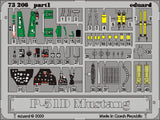 Eduard Details 1/72 Aircraft- P51D for TAM (Painted)