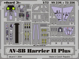 Eduard Details 1/72 Aircraft- AV8B Harrier II Plus for HSG (Painted)