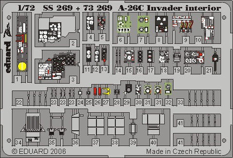 Eduard Details 1/72 Aircraft- A26C Interior for ITA (Painted)