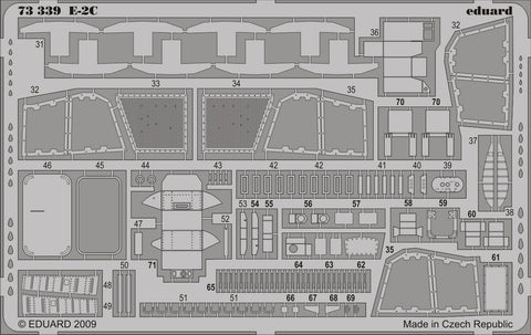 Eduard Details 1/72 Aircraft- E2C for HSG (Painted Self Adhesive)