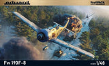 Eduard Aircraft 1/48 WWII Fw190F8 Fighter/Bomber Profi-Pack Plastic Kit