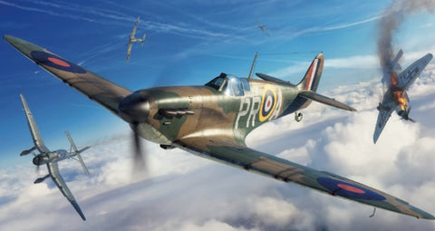 Eduard Aircraft 1/48 WWII Spitfire Mk Ia Aircraft Profi-Pack Kit