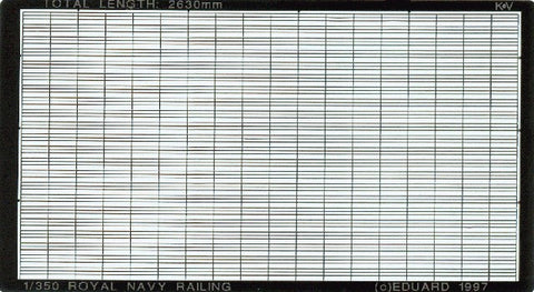 Eduard Details 1/350- Royal Navy Railings