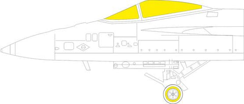 Eduard Details 1/48 Mask Aircraft- F/A18E TFace for MGK