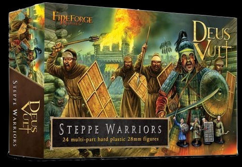 Fireforge Games 28mm Deus Vult Steppe Warriors (24) Kit