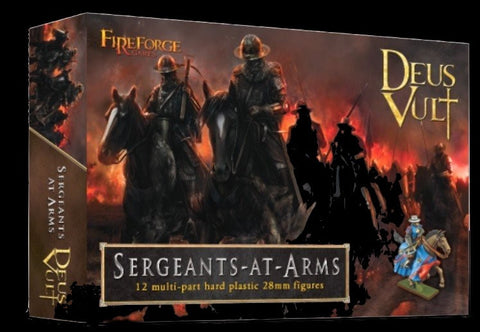 Fireforge Games 28mm Deus Vult Sergeants at Arms (12 Mtd) Kit