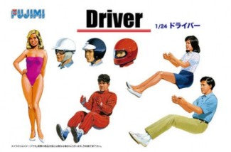 Fujimi Car Models 1/24 Car Drivers (4) Kit
