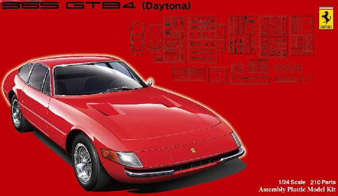 Fujimi Car Models 1/24 Ferrari 365 GTB4 Daytona Sports Car Kit