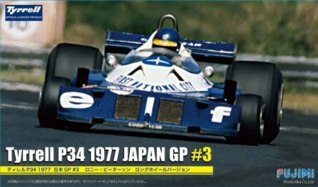 Fujimi Car Models 1/20 Tyrrell P34 1977 Japan GP Long Chassis Version Race Car Kit