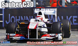 Fujimi Car Models 1/20 Sauber C30 Japan/Monaco/Brazil GP Race Car Kit