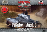 First To Fight 1/72 PzKpfw II Ausf C German Light Tank Kit
